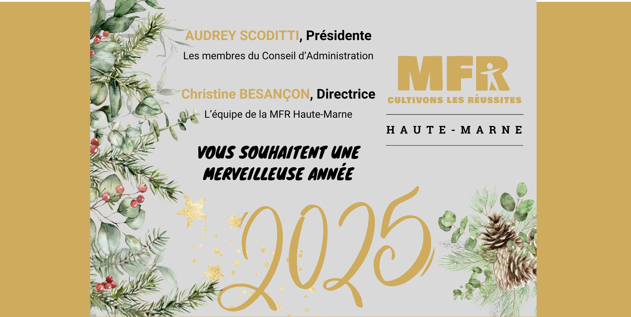 Bonne année 2025